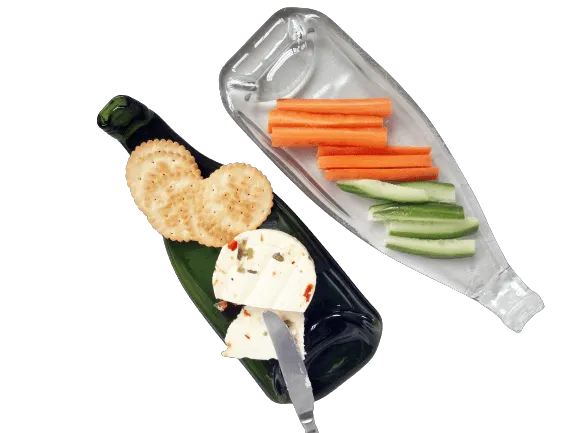 Clear Glass Platters